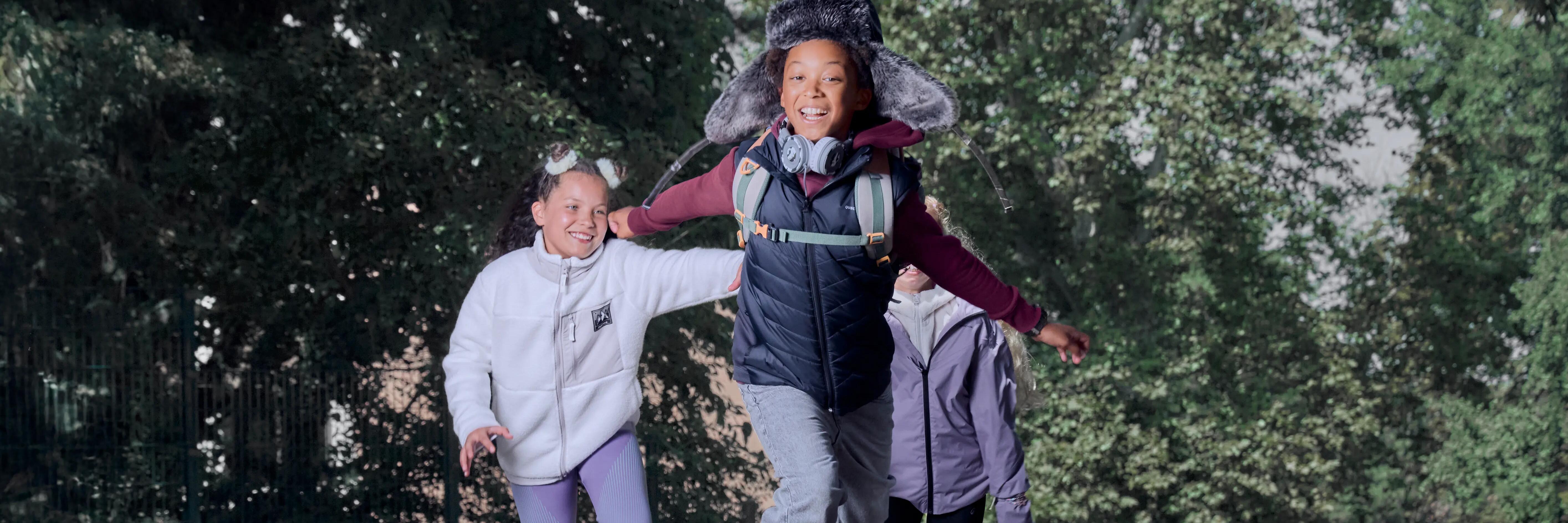 Chamarra infantil impermeable
